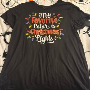 A christmas shirt. Size large 12-14